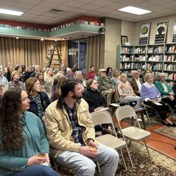 The Newsouth Bookstore - 100 year anniversary Great Gatsby event audience