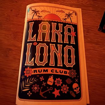 Laka Lono Rum Club - Current menu front - Cocktail Bars Near Me - Omaha, Nebraska Laka Lono Rum Club - Current menu front - Cocktail Bars Near Me - Omaha, Nebraska