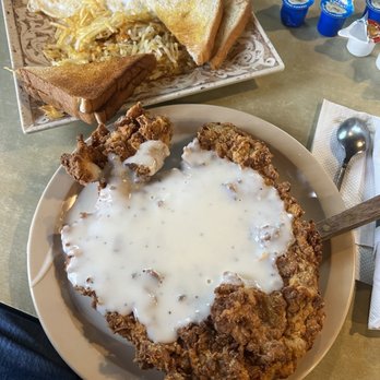 Marshal’s Homestyle Cooking - Giant breakfast chicken fried steak!!! Only if you're really hungry! - Burgers Near Me - Gordonville, Texas Marshal’s Homestyle Cooking - Giant breakfast chicken fried steak!!! Only if you're really hungry! - Burgers Near Me - Gordonville, Texas