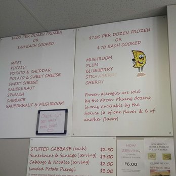 Dans Pierogies - Menu - Polish Near Me - Highland, Indiana Dans Pierogies - Menu - Polish Near Me - Highland, Indiana