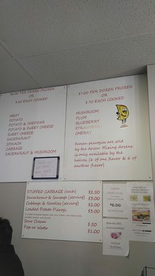 Menu photo 3 Dans Pierogies Highland, IN Menu photo 3 Dans Pierogies Highland, IN