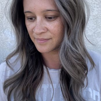 Kim Nguyen Studio - Ash blonde highlights by Instagram @hairbykimn - Hair Salons Near Me - Tustin, California