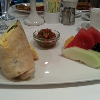 Checkers Downtown - Breakfast wrap with fruit $12.25 - Bars Near Me - Los Angeles, California