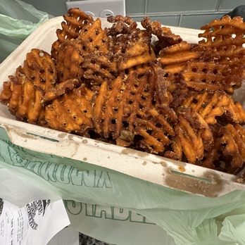 Fire on the Mountain - Sweet potato waffle fries - Chicken Wings Near Me - Denver, Colorado Fire on the Mountain - Sweet potato waffle fries - Chicken Wings Near Me - Denver, Colorado