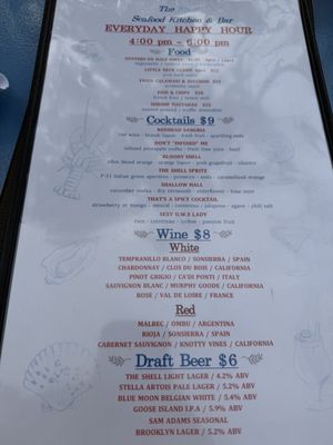 Menu photo 1 The Shell Restaurant New York, NY