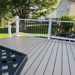 Gregurich Home Solutions - We wound up adding railings at the end and love how they turned out.