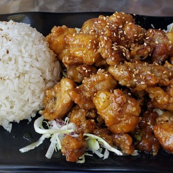 K-Towne 88 - Kung Pao Chicken and rice - Korean Near Me - Rancho Cucamonga, California