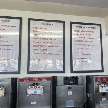Golden Spoon - Menu - Ice Cream & Frozen Yogurt Near Me - Newport Beach, California