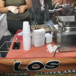 Lindsay Friday Night  Market - Los Amigos- corn!!!!!
