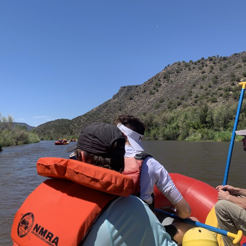 New Mexico River Adventures - The lazy river is....well, lazy.  It's all about perspective one guide told me.  :) - Rafting/Kayaking Near Me - Embudo, New Mexico