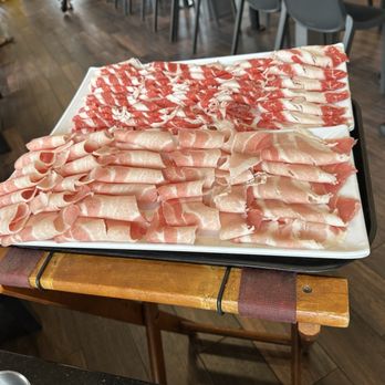 All That Barbecue - Irvine - 4. Skinny Dipping Cow (brisket) & 21. Dae Pae Pork Belly (thin pork belly) - Korean Near Me - Irvine, California All That Barbecue - Irvine - 4. Skinny Dipping Cow (brisket) & 21. Dae Pae Pork Belly (thin pork belly) - Korean Near Me - Irvine, California