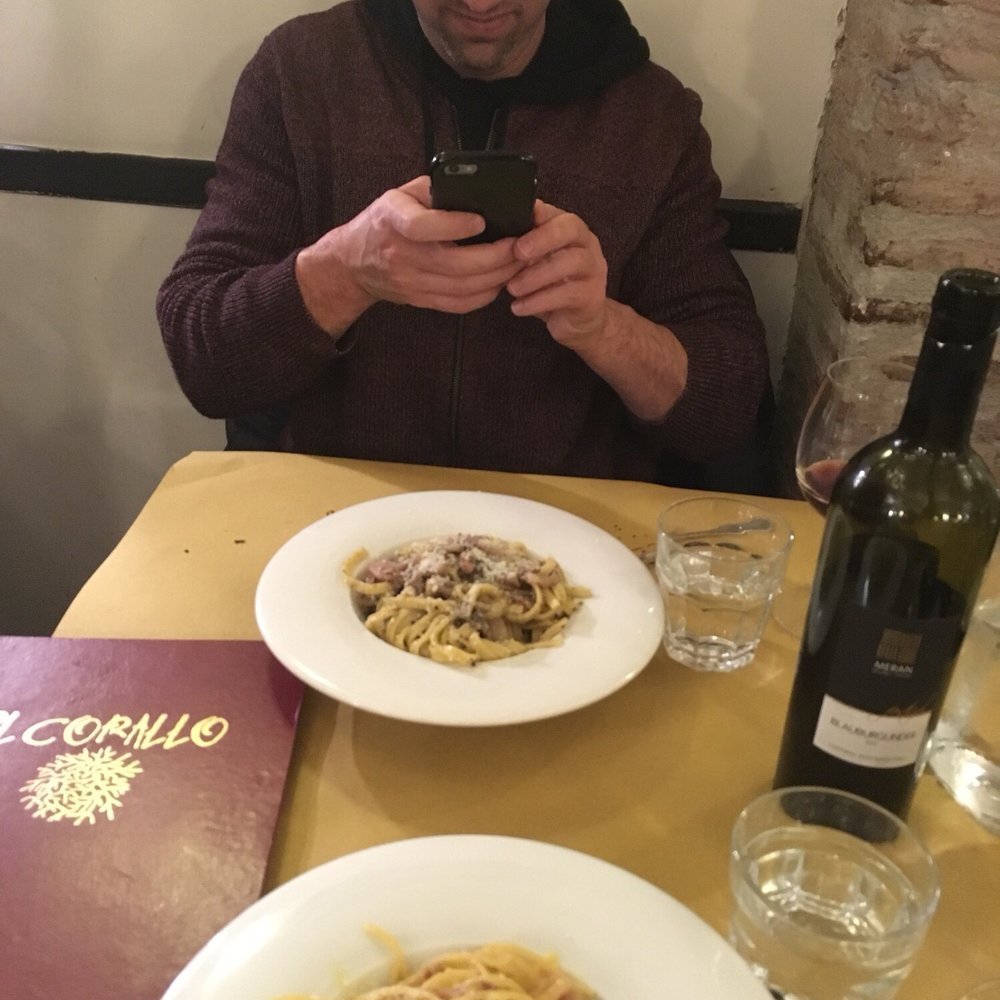Il Corallo - Fettuccine with truffle- the boyfriend was in heaven - Pizza Near Me - Rome, RM