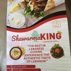 ShawarmaKING - A sign