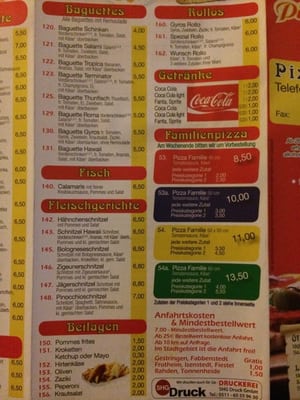Menu photo 1 Pizzeria Pinocchio Espelkamp, NW Menu photo 1 Pizzeria Pinocchio Espelkamp, NW