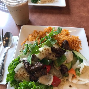Red Top Kitchen - Vietnamese iced coffee & shaken beef platter - Vietnamese Near Me - Baldwin Park, California Red Top Kitchen - Vietnamese iced coffee & shaken beef platter - Vietnamese Near Me - Baldwin Park, California