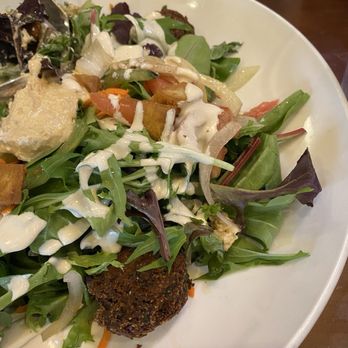 Lovin Spoonfuls Vegan Restaurant - Falafel Salad - Vegan Near Me - Tucson, Arizona