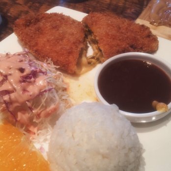 Poetree Cafe - Donkatsu stuffed with Kimchi Cheese! - Korean Near Me - Suwanee, Georgia Poetree Cafe - Donkatsu stuffed with Kimchi Cheese! - Korean Near Me - Suwanee, Georgia