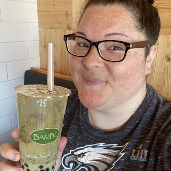 BAMBU - Matcha with boba - Bubble Tea Near Me - Tacoma, Washington