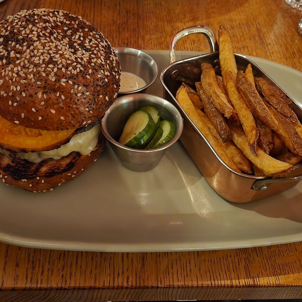 New Rivers - New Rivers Burger - 10/10 would eat again! - New American Near Me - Providence, Rhode Island New Rivers - New Rivers Burger - 10/10 would eat again! - New American Near Me - Providence, Rhode Island