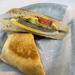 The Grind - Tommy's Twin City breakfast Sandwich