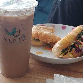 Tea It - Coffee and pastrami sandwich - Bubble Tea Near Me - Citrus Heights, California Tea It - Coffee and pastrami sandwich - Bubble Tea Near Me - Citrus Heights, California