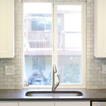 J L Remodeling - Loved out backsplash and chose to go all the way to the ceiling to frame in the window - General Contractors Near Me - Lynnwood, Washington