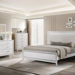 Value Home Furnishings - WhiteB330 - Tala Bedroom