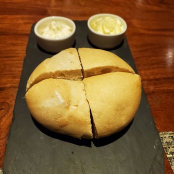 J. Gilbert's Wood-Fired Steaks & Seafood - Warm sour dough bread - Seafood Near Me - Des Peres, Missouri