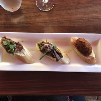 Patio Tapas and Beer - solomillo on left. Churrasco in the middle. and the chicken fritter one on the right - Tapas/Small Plates Near Me - Boca Raton, Florida Patio Tapas and Beer - solomillo on left. Churrasco in the middle. and the chicken fritter one on the right - Tapas/Small Plates Near Me - Boca Raton, Florida