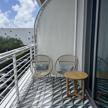 Mr C Miami - Coconut Grove - Balcony of deluxe superior king room - Hotels Near Me - Miami, Florida