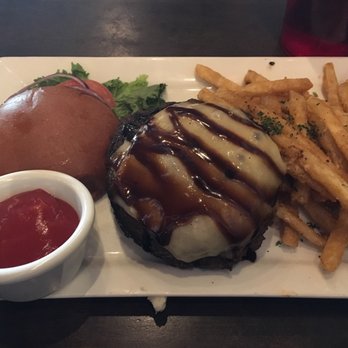 State 48 Tavern - Mushroom Swiss burger with a patty added - Sports Bars Near Me - Page, Arizona State 48 Tavern - Mushroom Swiss burger with a patty added - Sports Bars Near Me - Page, Arizona
