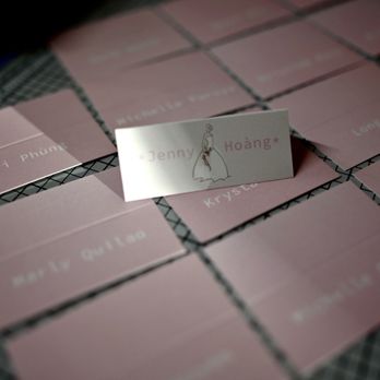 Goc Packaging - Name V card on wedding table - Printing Services Near Me - Garden Grove, California Goc Packaging - Name V card on wedding table - Printing Services Near Me - Garden Grove, California