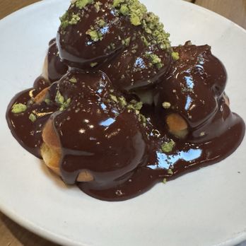 Meyhouse - Profiteroles. We could have had a second order :) - Turkish Near Me - Palo Alto, California
