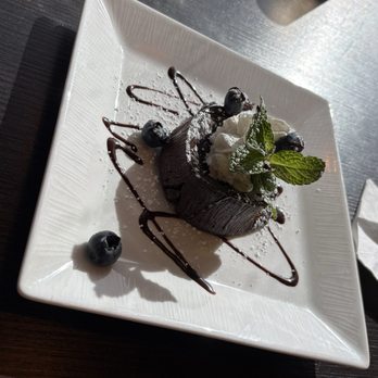 Daikon Vegan Sushi - Windmill - Awesome chocolate lava cake, served by even more awesome Maddie. - Vegan Near Me - Las Vegas, Nevada