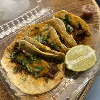 La Esquina - Birria tacos x4. So tender! - Mexican Near Me - Los Gatos, California