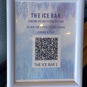 The Ice Bar - Menu. - Bubble Tea Near Me - Northridge, California