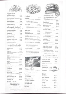 Menu photo 1 Linglestown Diner Harrisburg, PA