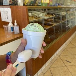 Yummy Donuts & Sub - Mint chip thrifty ice cream
