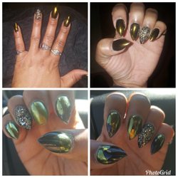 Salon Couture - From hot (top) to hot ass mess (bottom) in less than a week. $55 for this?! Unacceptable. And I can't even get an appointment for repair