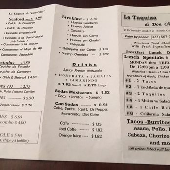 La Taquiza Restaurant - Mexican Near Me - South Gate, California