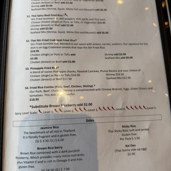 Thai Thyme - Fried rice menu - Thai Near Me - Monrovia, California Thai Thyme - Fried rice menu - Thai Near Me - Monrovia, California