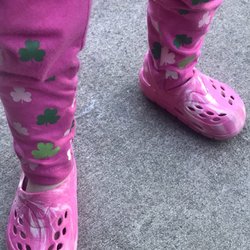 Goodwill Industries Sacramento Valley & Northern Nevada - Crocs are non marking, made in the USA, only $2.50 and look great on my toddler!