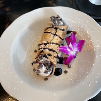 Catullo’s Italian - My son says this cannoli is the best he's ever had. - Italian Near Me - Ponte Vedra, Florida Catullo’s Italian - My son says this cannoli is the best he's ever had. - Italian Near Me - Ponte Vedra, Florida
