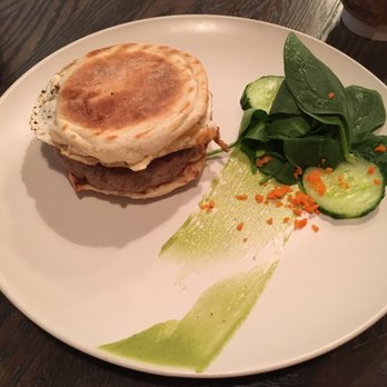 Verano Food Purveyors - Sausage and egg breakfast sandwich - Latin American Near Me - Halifax, Nova Scotia