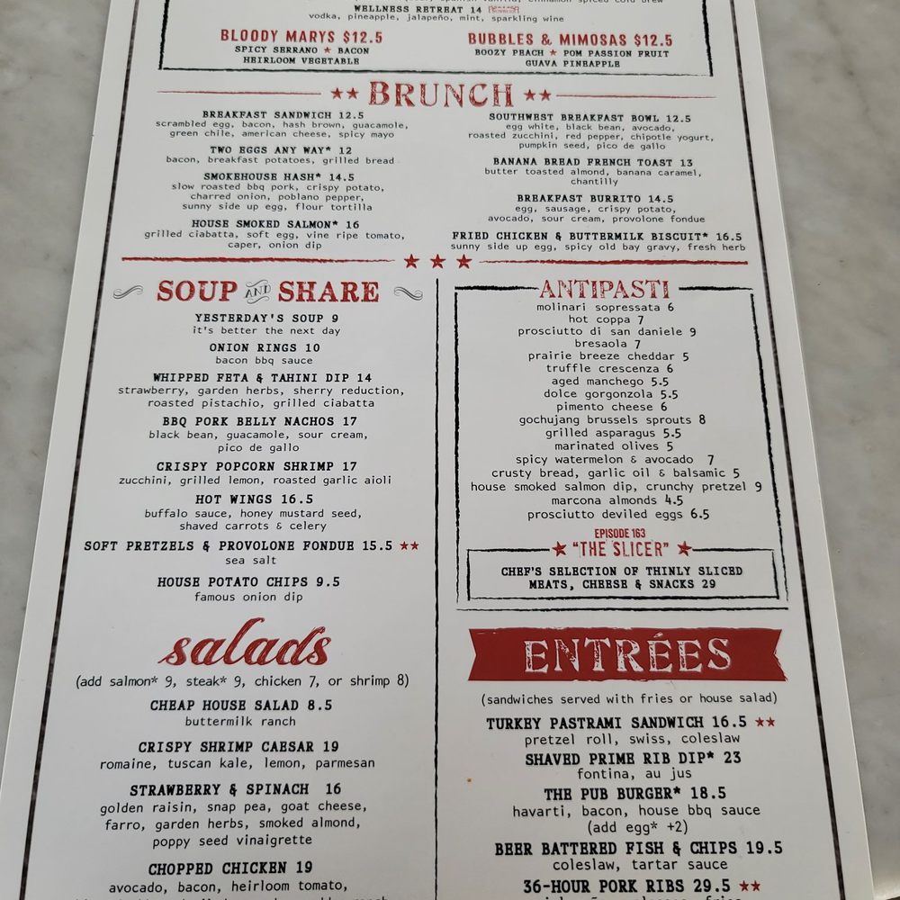 Culinary Dropout - Menu - New American Near Me - Austin, Texas