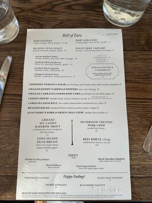 Menu photo 3 Dunsmoor Los Angeles, CA