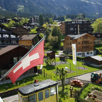 Hotel Edelweiss - View from our room - Hotels Near Me - Wengen, BE