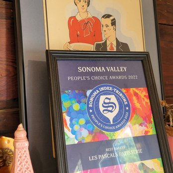 Les Pascals - This shop won the award of Best Bakery in Sonoma Valley. Congratulations! - Bakeries Near Me - Glen Ellen, California Les Pascals - This shop won the award of Best Bakery in Sonoma Valley. Congratulations! - Bakeries Near Me - Glen Ellen, California