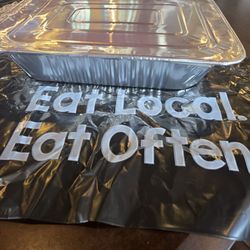 Dirty Cajun Seafood Kitchen - Top tier takeout container.