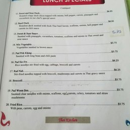 Photos For Thai Kitchen Menu Yelp